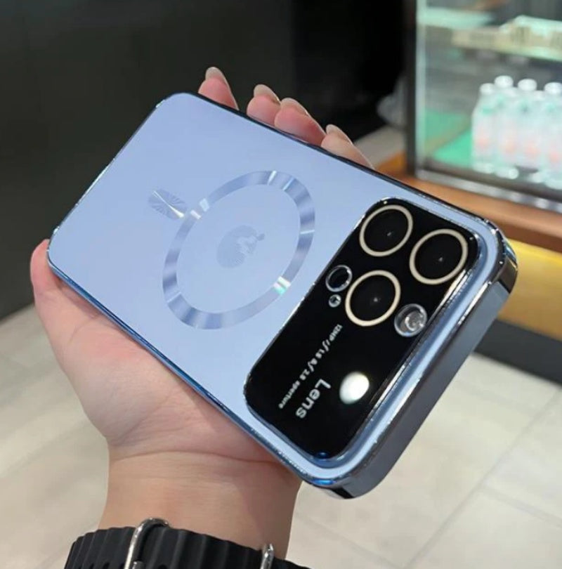iPhone Frosted Magnetic Charging Shell