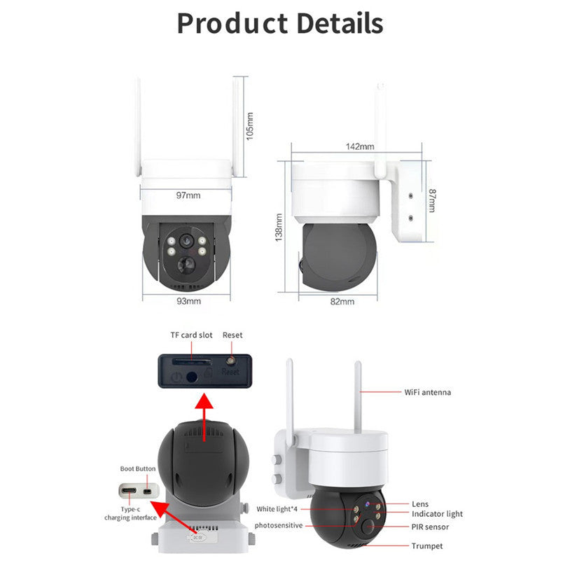 Solar HD Security Camera
