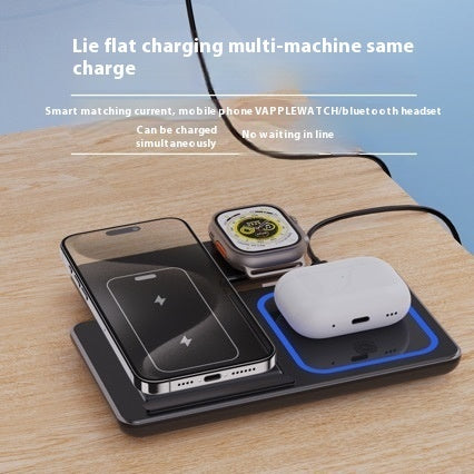 15W 3-in-1 Foldable Wireless Charging Stand