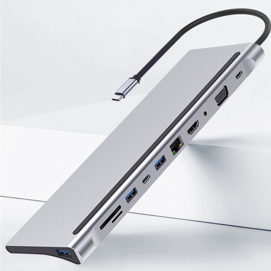 11 in 1 Hub laptop expansion dock