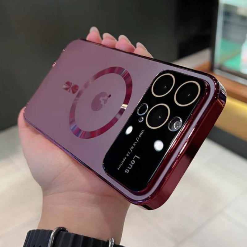 iPhone Frosted Magnetic Charging Shell